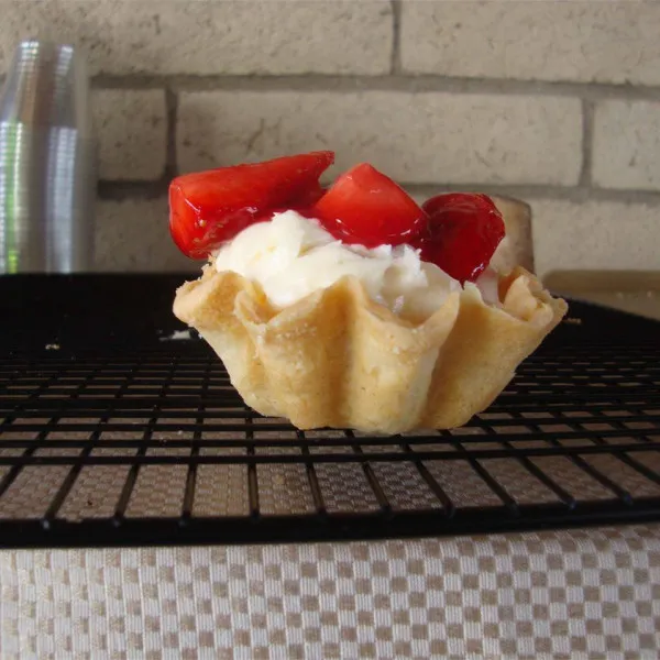 recetas Conchas De Tarta De Queso Crema