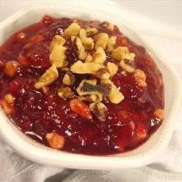 przepis Cranberry Walnut Relish I