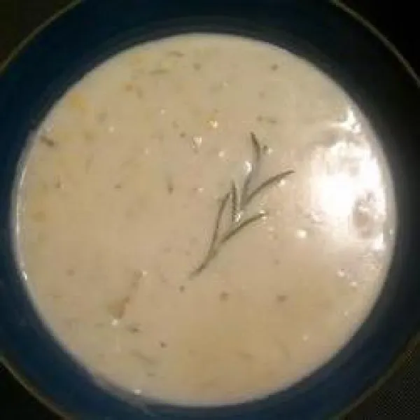 receta Conh Chowdah (soupe de maïs)