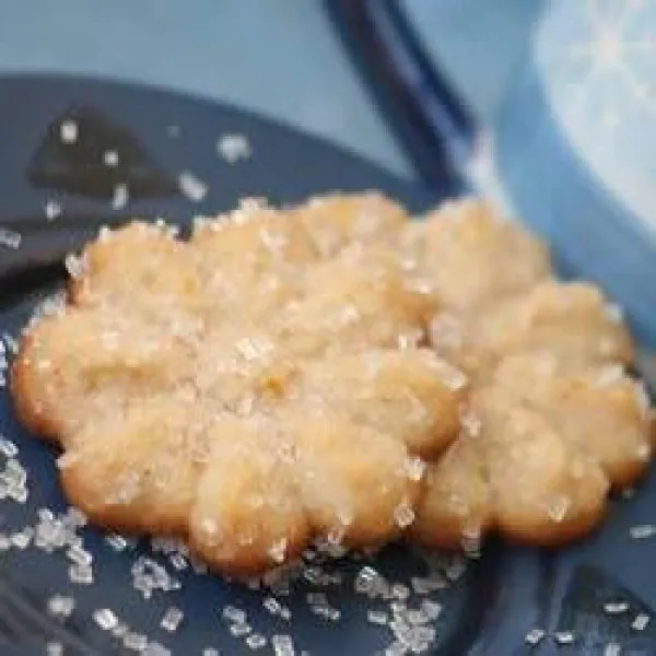 receta Flocons de neige au beurre