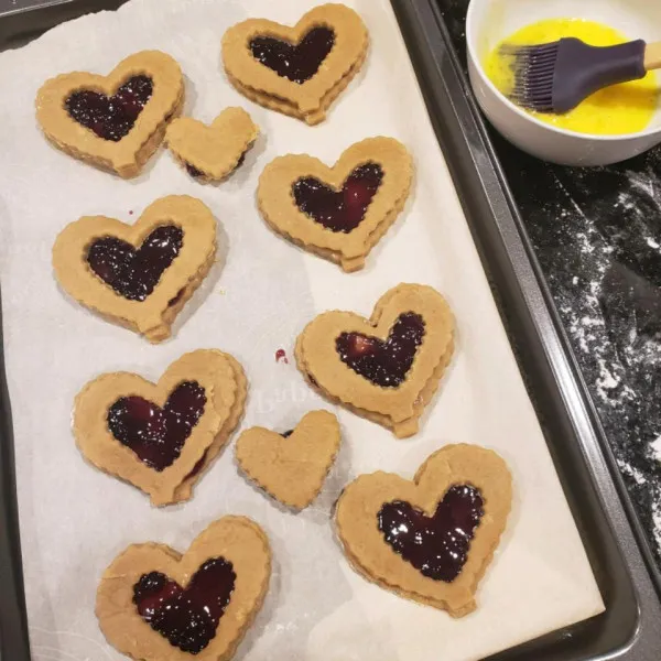 receta Corazones De Frambuesa