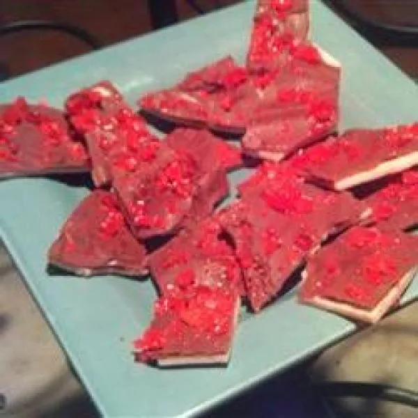 receta Écorce de cerise au chocolat