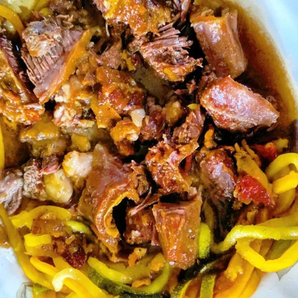 receta Short Ribs de boeuf braisé au xérès