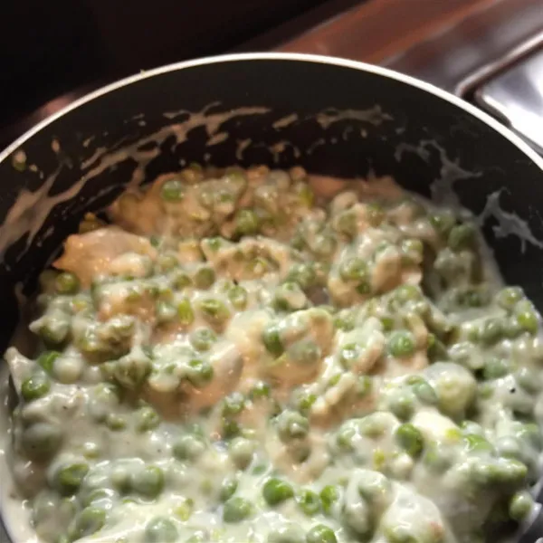 receta Crème De Petits Pois Et Oignons