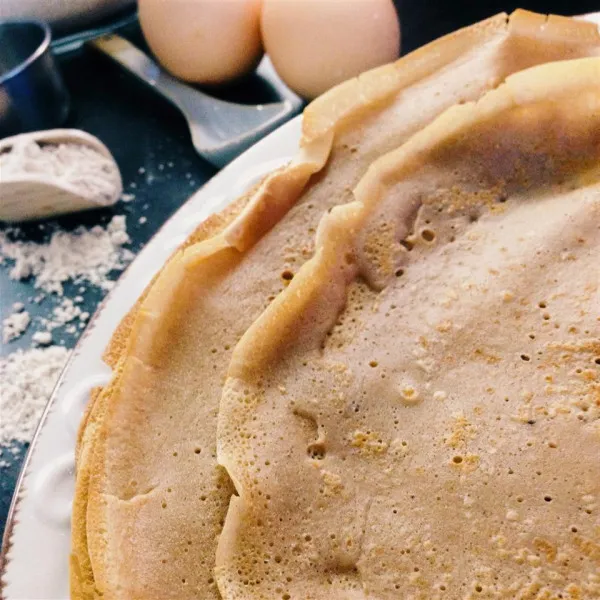 Przepis Naleśniki z mąki kasztanowej (bez glutenu i pszenicy)