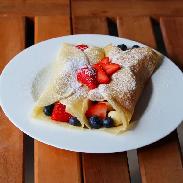 receta Crepes De Postre