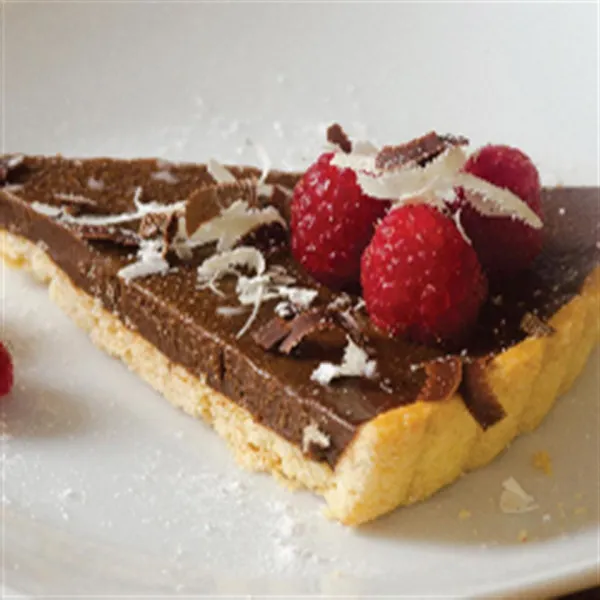 receta Crostata au fudge noisette