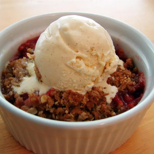 przepisy Chef John's Rhubarb Crisp