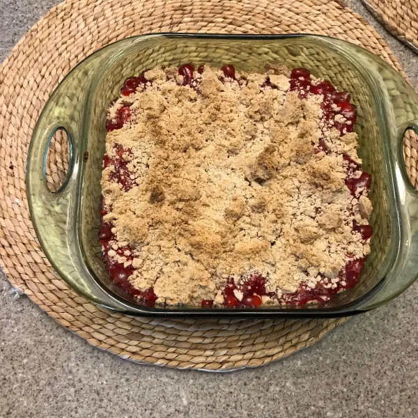 przepisy Cherry Crumble