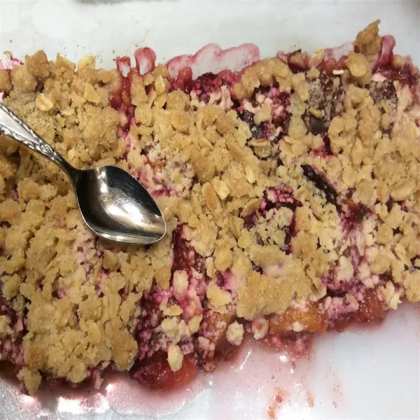 przepisy Diane's Prune Crumble