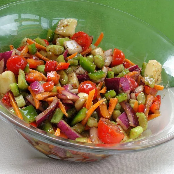 recettes Recettes de salade de légumes