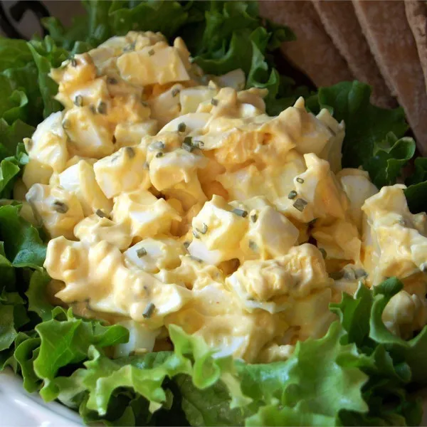 recettes Recettes de salade aux œufs