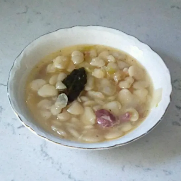 receta Délicieuse soupe aux haricots de Lima