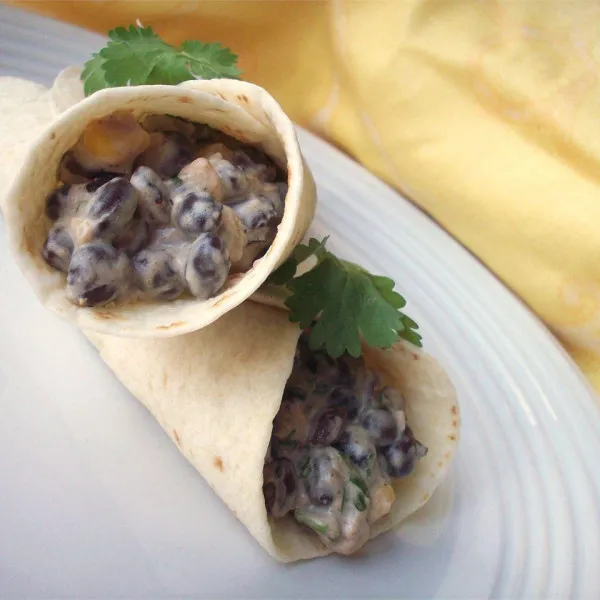 recetas Deliciosos Burritos De Frijoles Negros