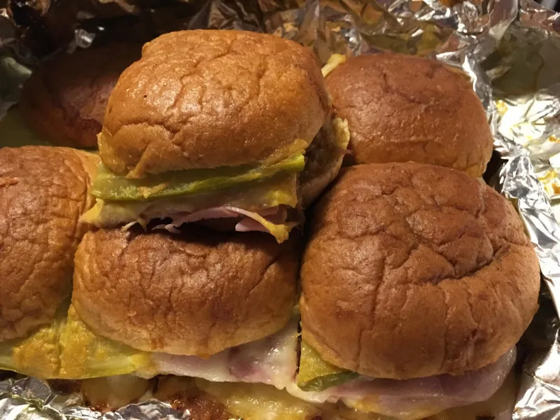 receta Sliders cubains