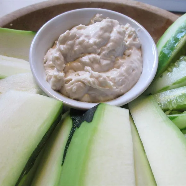 receta Trempette à l'oignon français