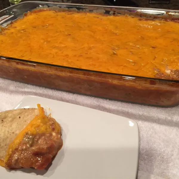 receta Trempette mexicaine aux croustilles de lasagne