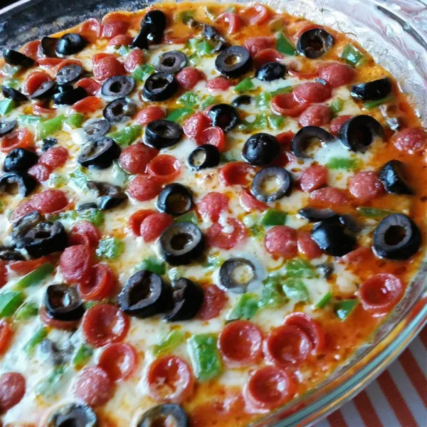 receta Dip De Pizza Caliente