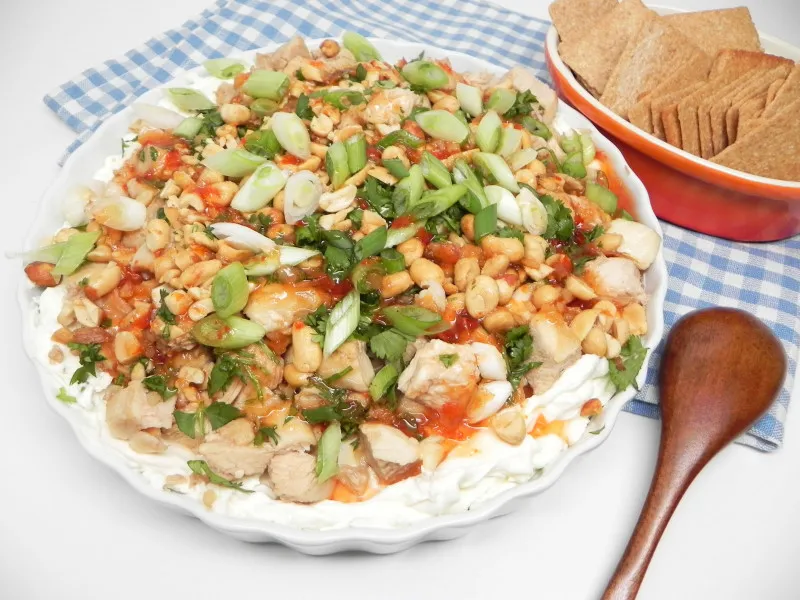 recetas Dip De Pollo Con Sésamo