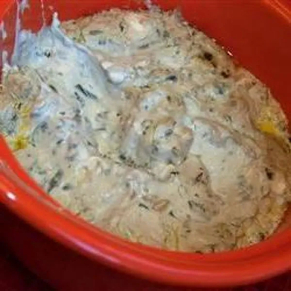 receta Dana's Cream Cheese Dip