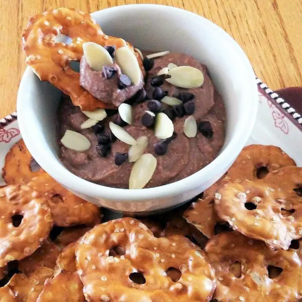 receta Dip De Ricota De Chocolate Y Almendras