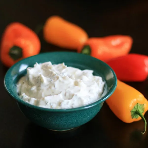 receta Dip De Yogur Con Hierbas