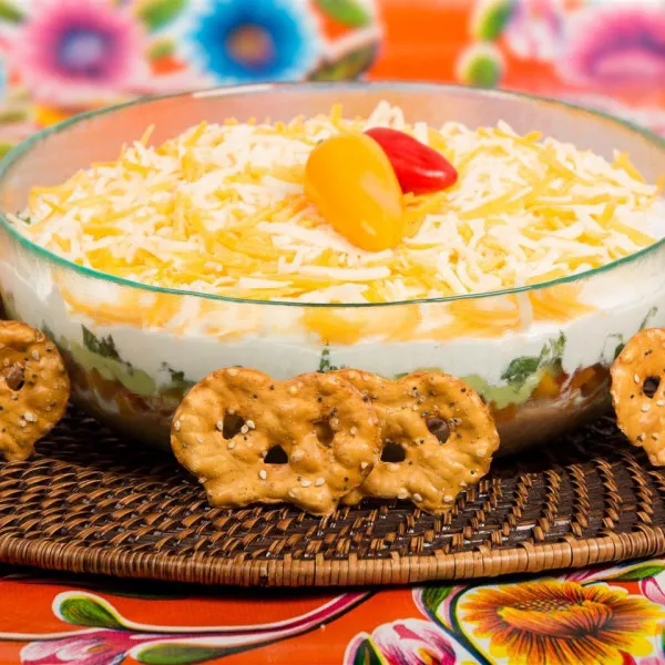 recetas Dip En Capas Al Estilo Mexicano