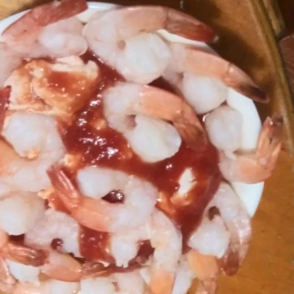 receta Trempette facile aux crevettes