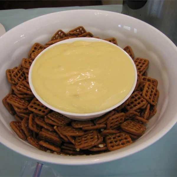 recetas Dip Y Pretzel De Queso Y Cerveza