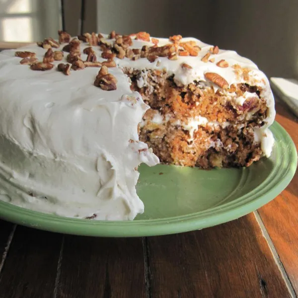 receta Le célèbre gâteau aux carottes de Sam