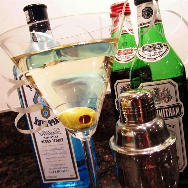 receta Le plus grand martini du monde