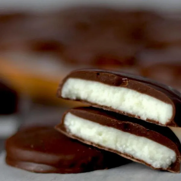 receta Empanadas De Menta Cubiertas De Chocolate