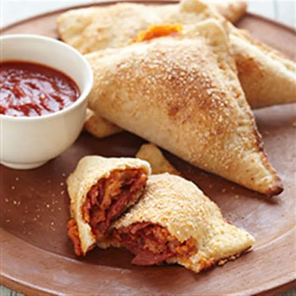 receta Empanadas à la pizza au poivre oni et bison au fromage