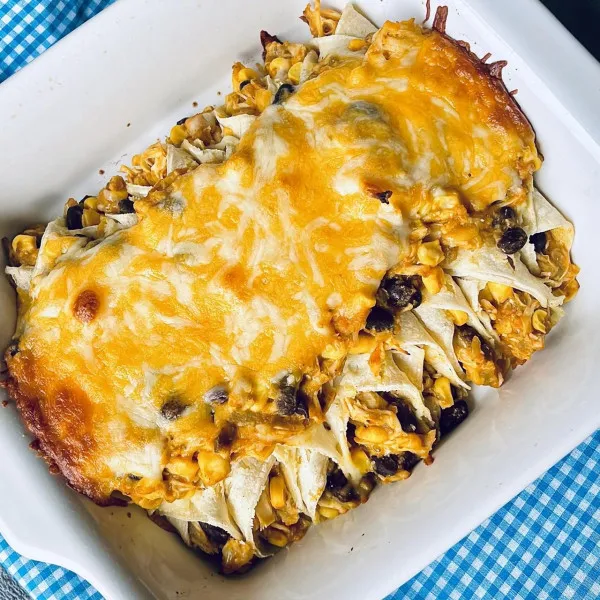 receta Enchiladas de poulet à la citrouille