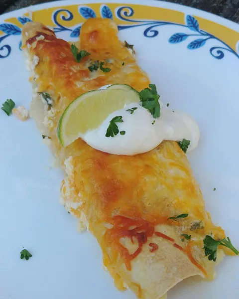 receta Enchiladas aux fruits de mer