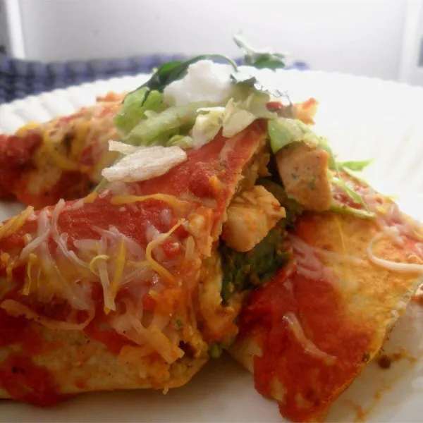 receta Enchiladas à la dinde et à la citrouille