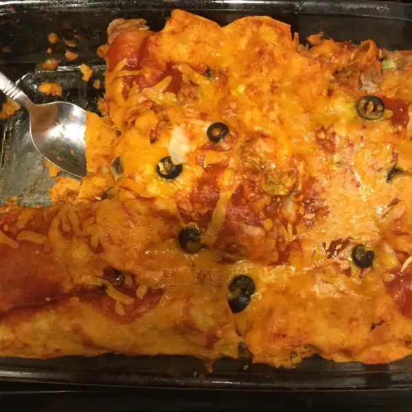 przepisy Enchiladas z indyka