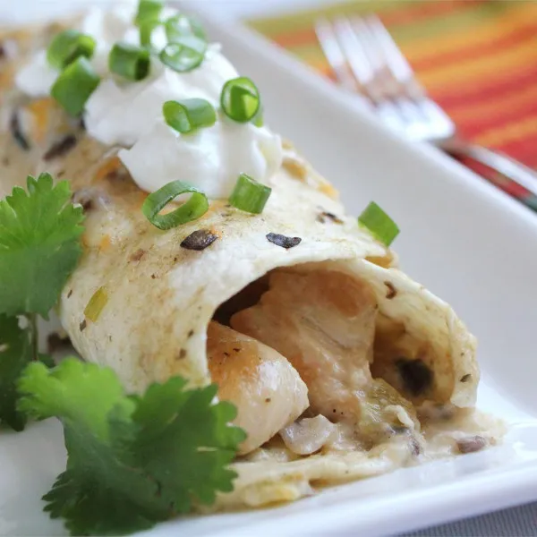 recepta Enchiladas z kurczaka II