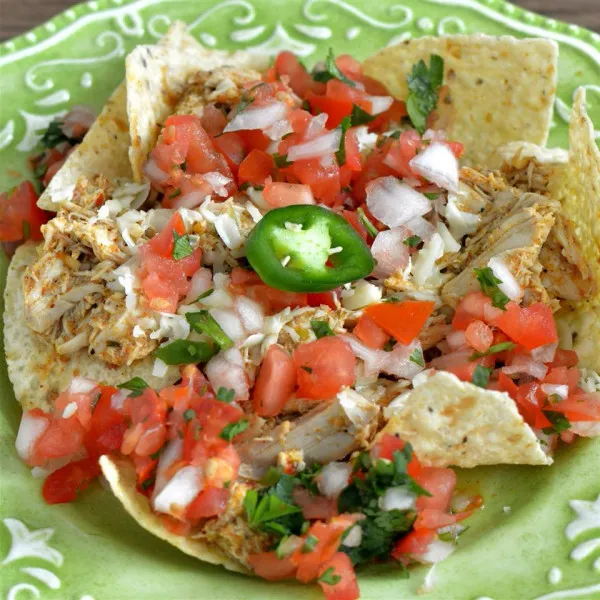 receta Enchiladas De Pollo Nachos