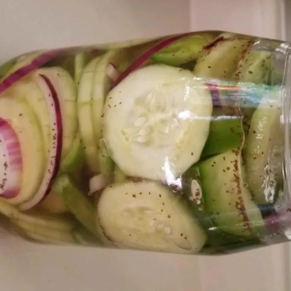 receta Pickles du réfrigérateur