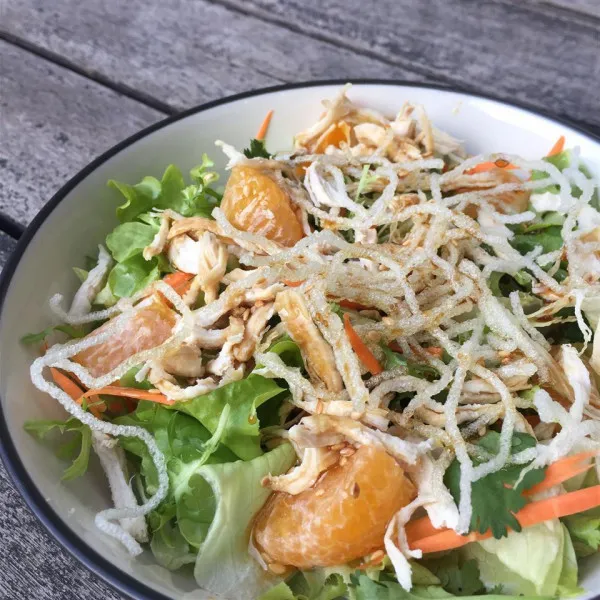 receta Salade de poulet asiatique