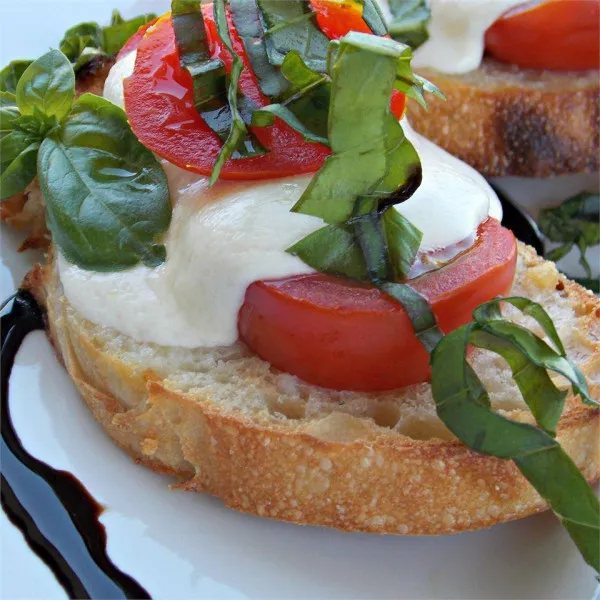 receta Salade Caprese au four