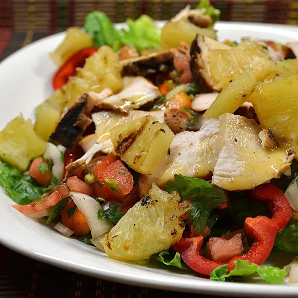 recetas Ensalada Caribeña De Pollo