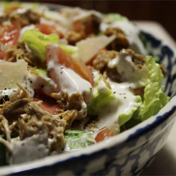 receta Salade CÃ©sar au poulet Cajon rapide et facile