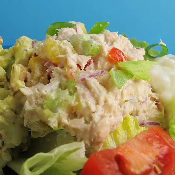 receta Suprême de salade de thon croquante crémeuse