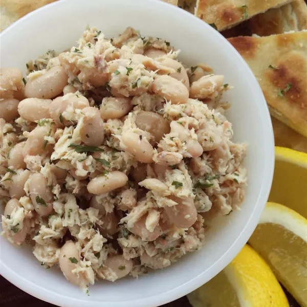 receta Ensalada De Atún Y Frijoles