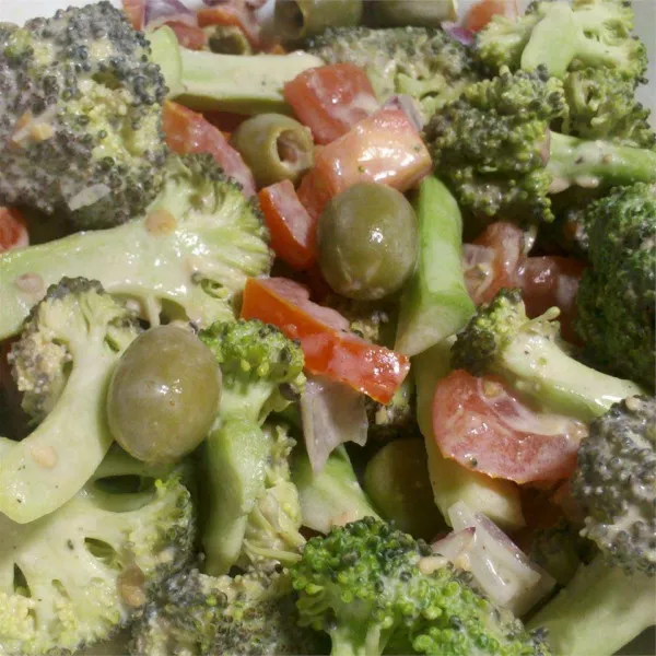 receta Salade de brocoli du mardi