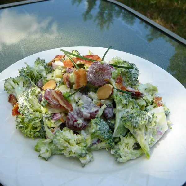 receta Salade de brocoli rouge