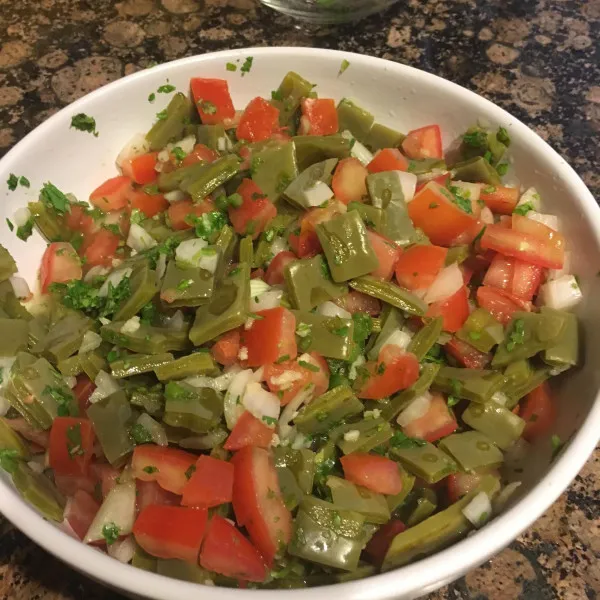 receta Salade de cactus du sud-ouest