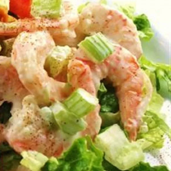 receta Salade de crevettes Doris